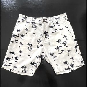 Jack & Jones Men's Palm Tree Chino Shorts